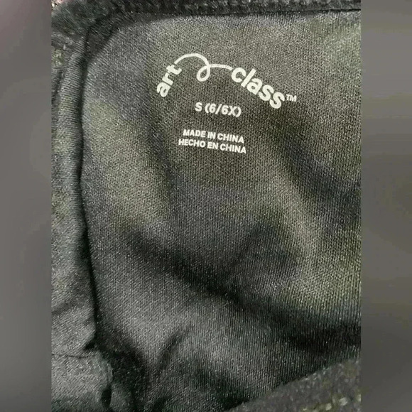 Art Class black silver sequin strappy dress Top Balera Petite Adult Jazz Pants - Picture 7 of 8